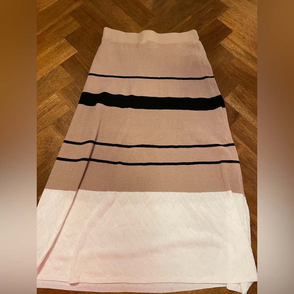 Floor length skirt